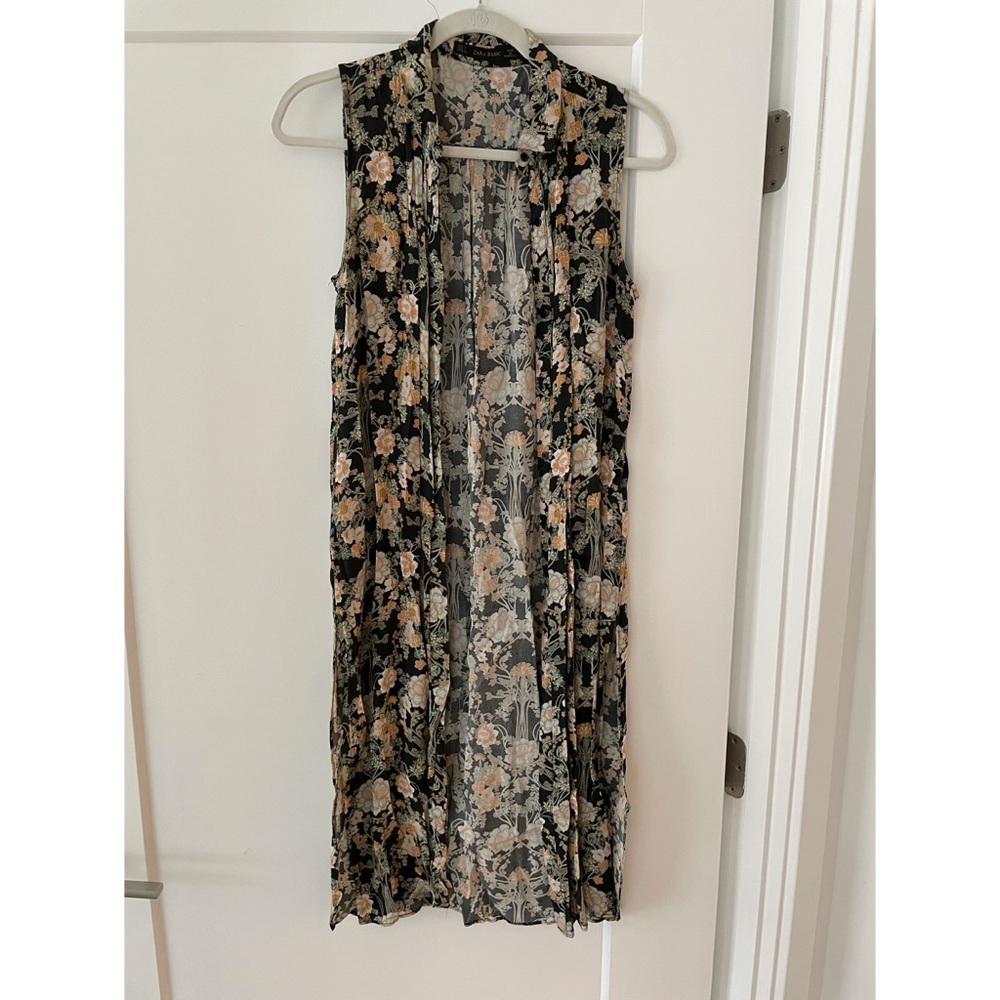 Zara midi button down